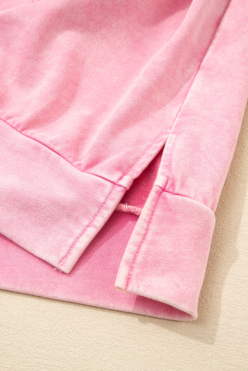 Darlin' Bow Waffle Mineral Wash Pullover (Multiple Colors)