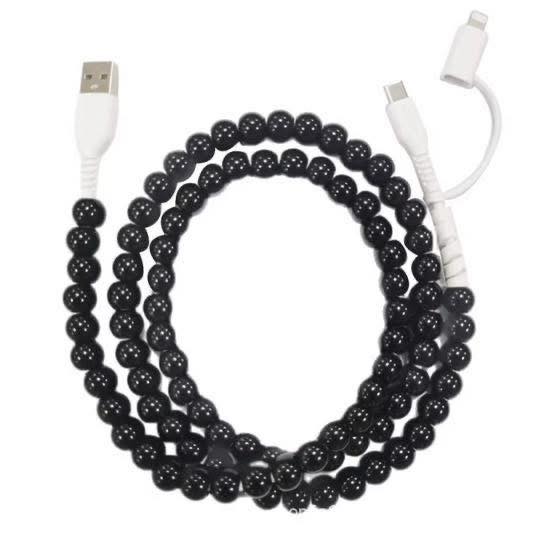 Beaded Charger Cord (Multiple Colors)