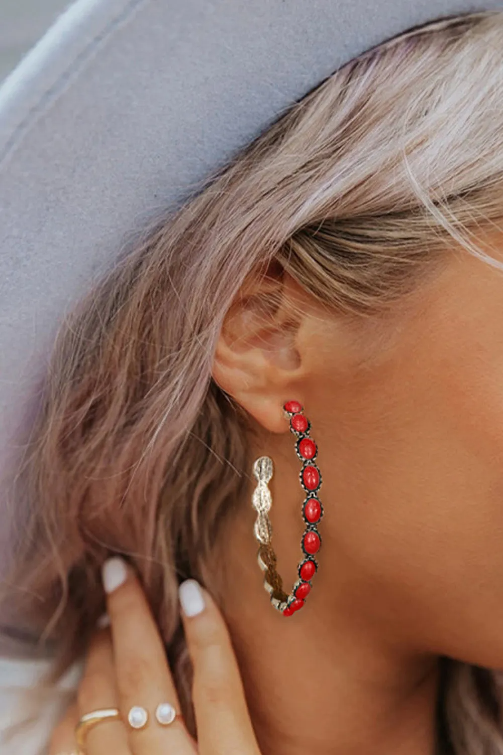 Free Spirit Hoop Earrings (4 Colors)