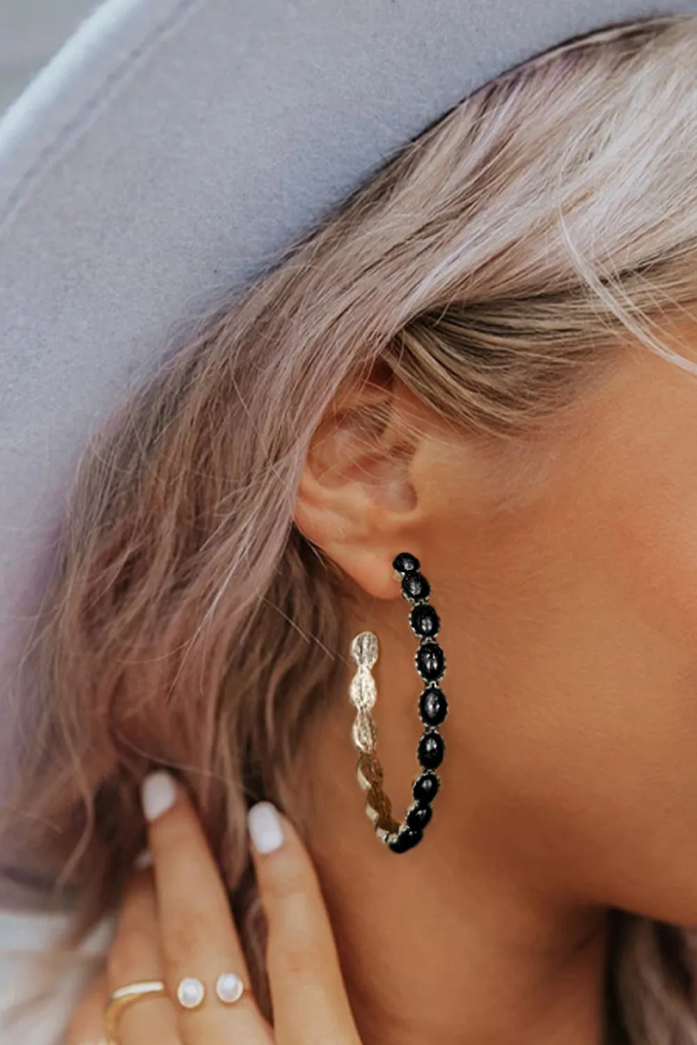 Free Spirit Hoop Earrings (4 Colors)
