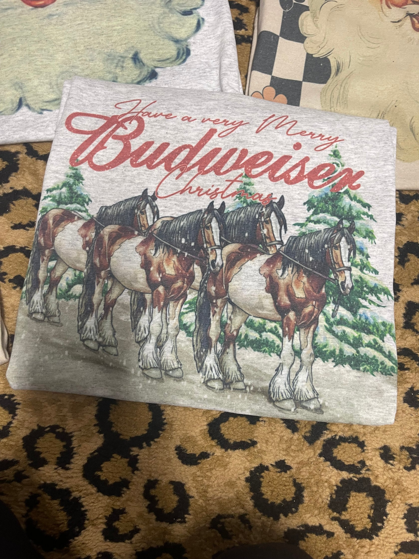 Clydesdale Christmas (Under $20) Tee