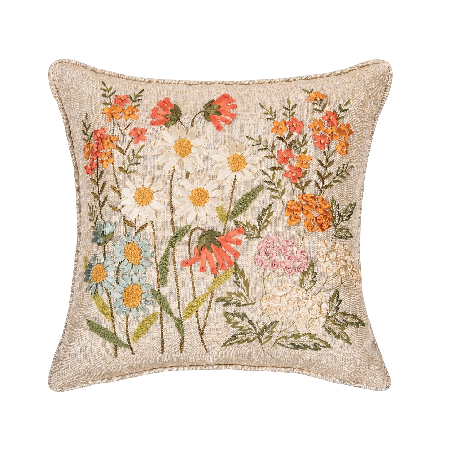 Wildflower Garden Pillow - 1