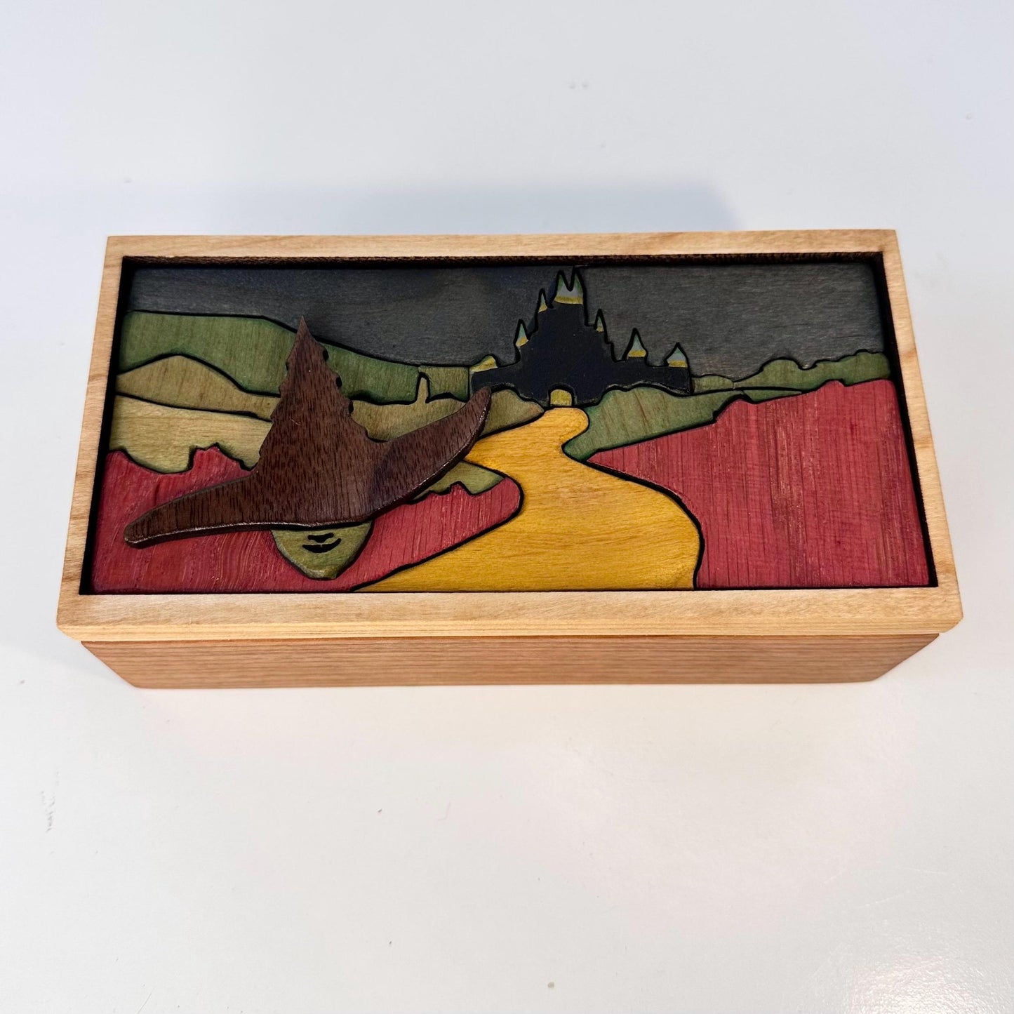 Hardwood Keepsake Box - 9