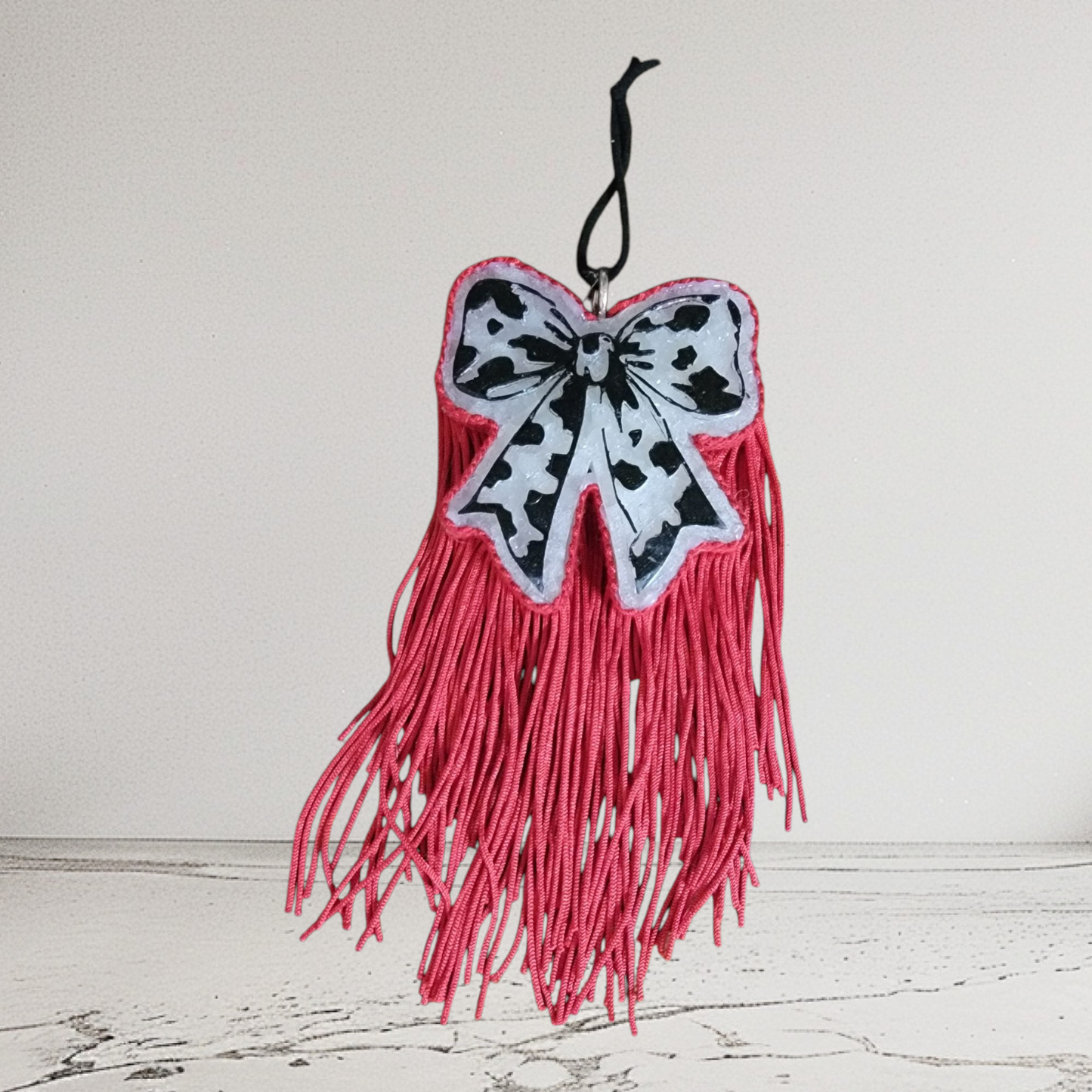 Cowprint Bow Freshie