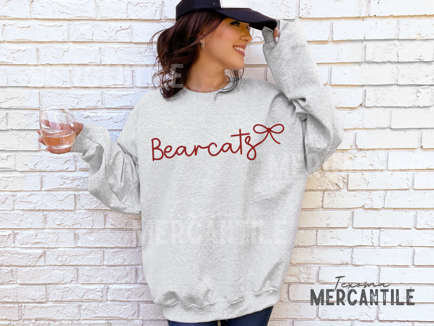 School Script Sweatshirt (Any School/Mascot)