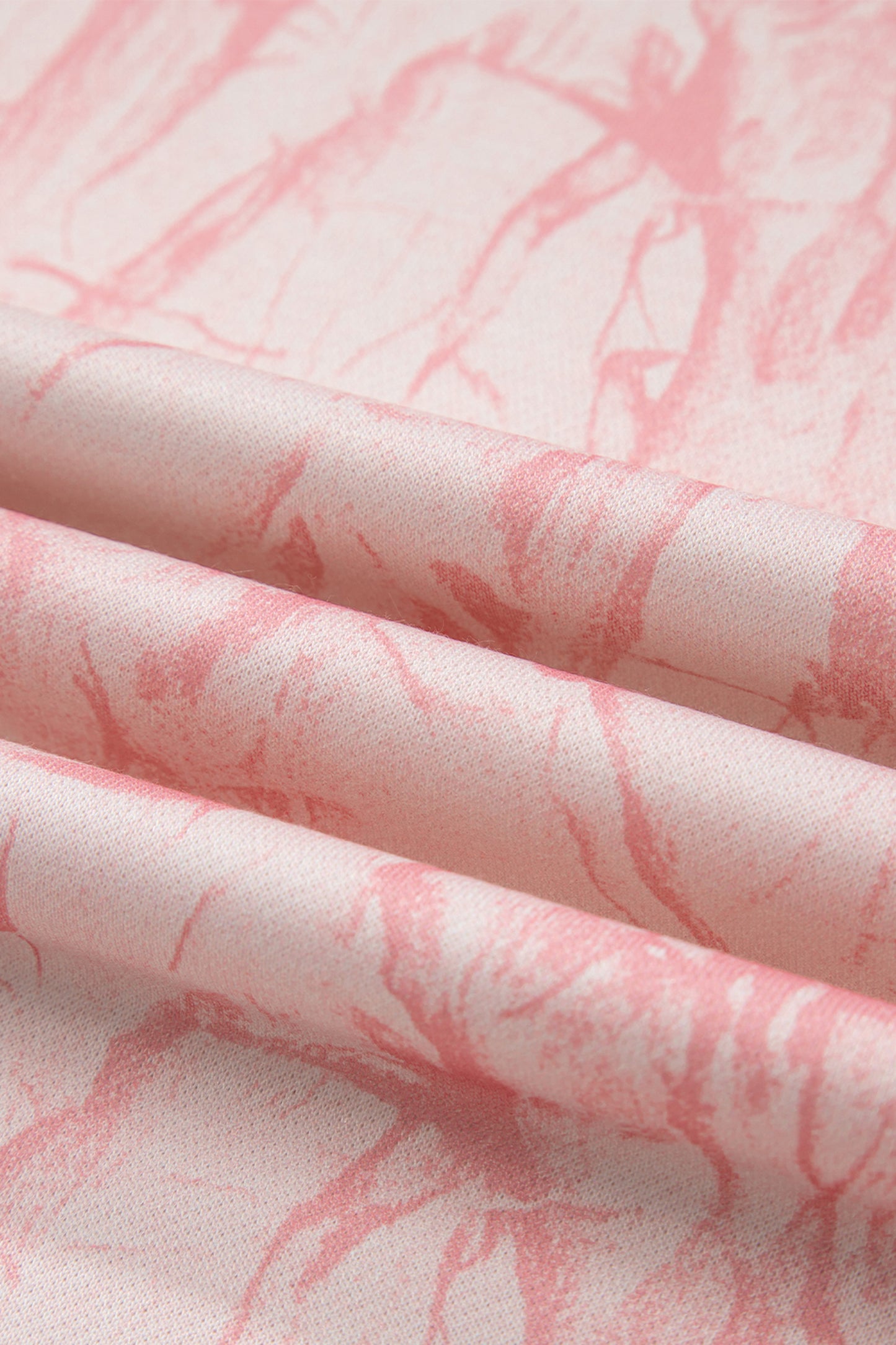 Pink Camo Mock Neck Sweatshirt