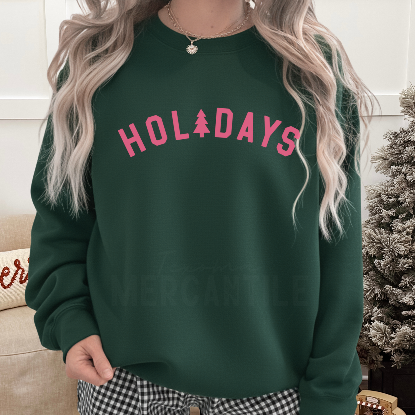 Holiday 🎄 Sweatshirt (Any Color Combo)