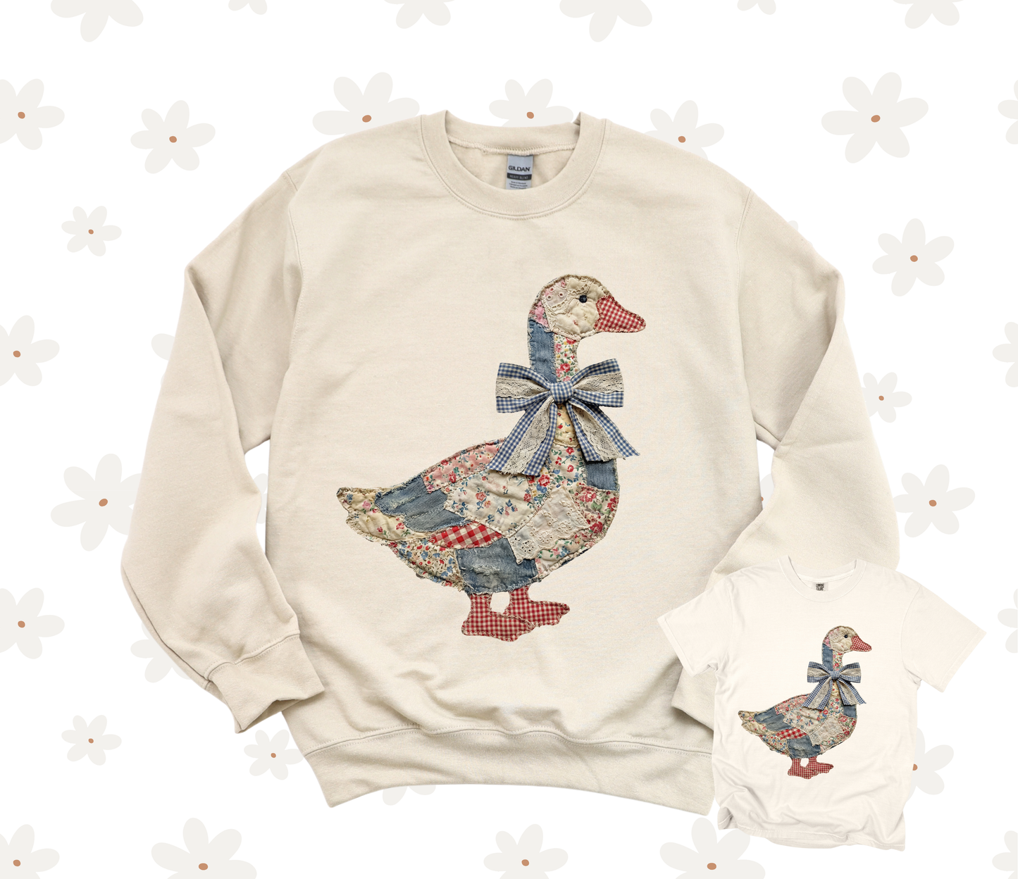 Goose Patchwork (Tee or Sweatshirt)