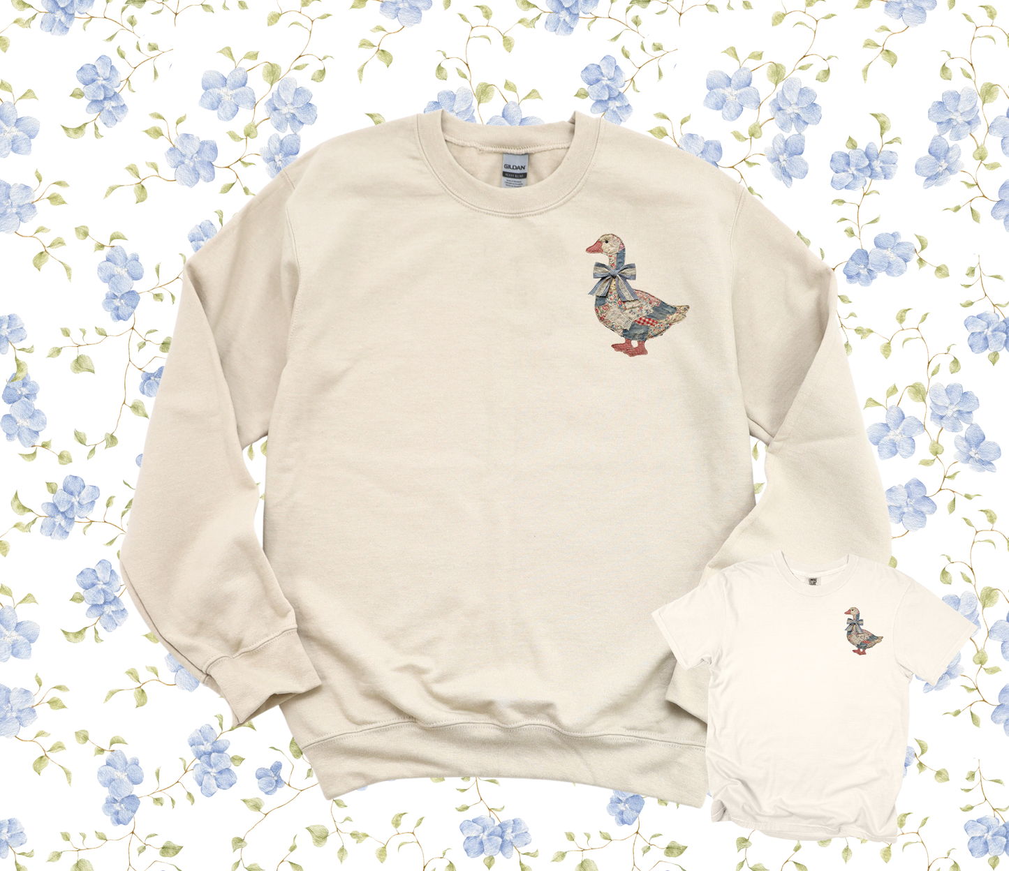Goose Patchwork (Tee or Sweatshirt)