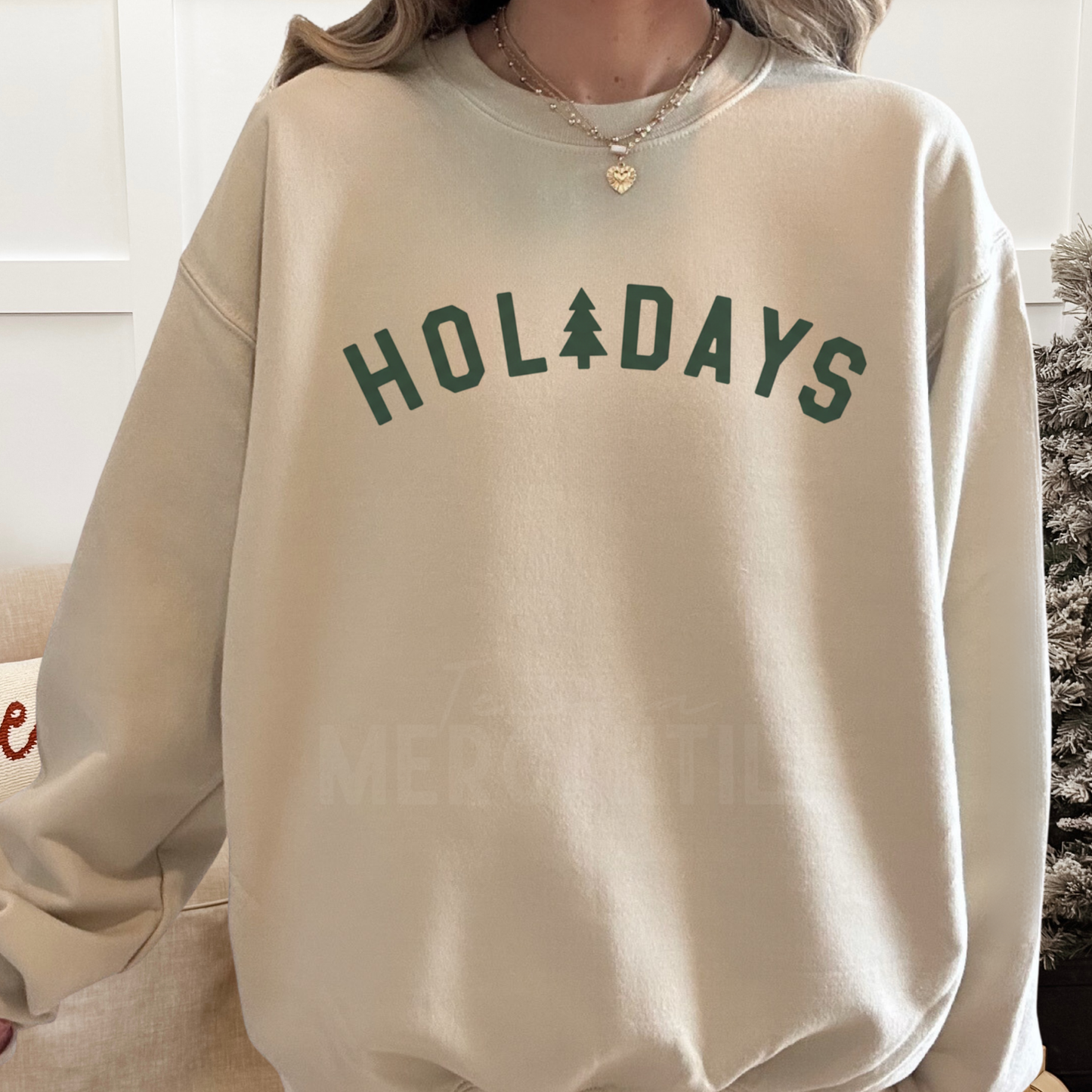 Holiday 🎄 Sweatshirt (Any Color Combo)