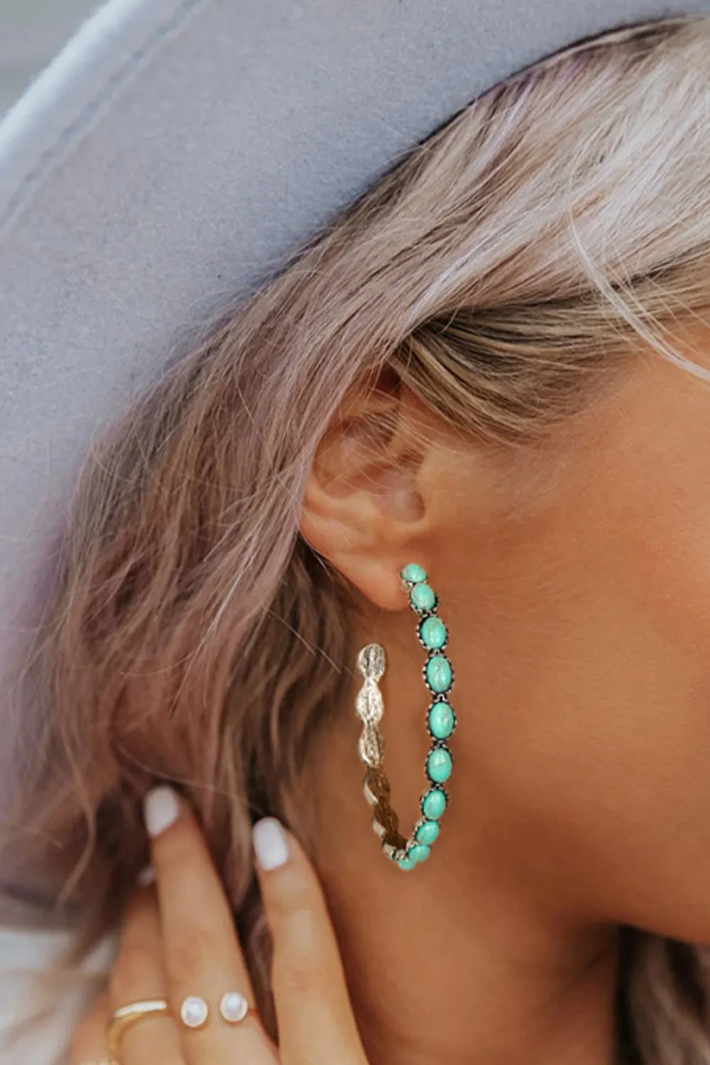 Free Spirit Hoop Earrings (4 Colors)