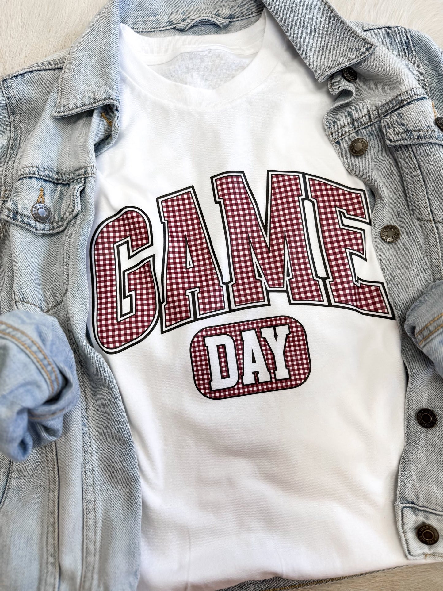 Game Day Gingham (Multiple Colors)