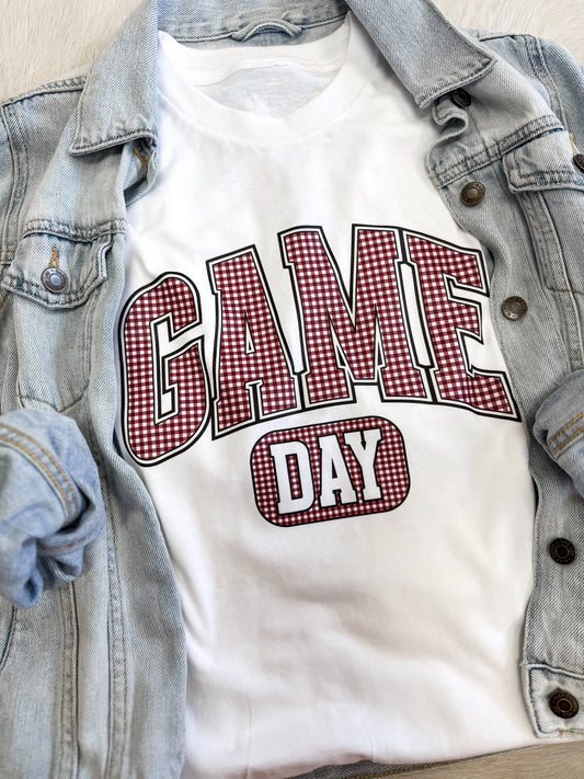 Game Day Gingham (Multiple Colors)