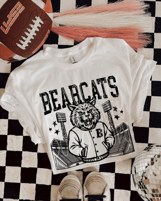Letterman Jacket Mascot Tee (Multiple Mascots)