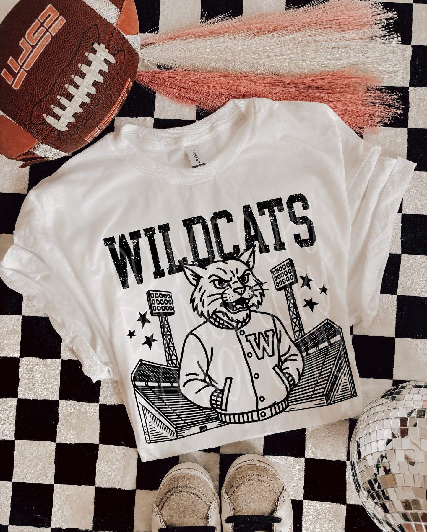 Letterman Jacket Mascot Tee (Multiple Mascots)