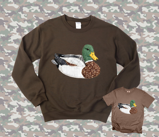 Duck Patchwork (Tee or Sweatshirt)