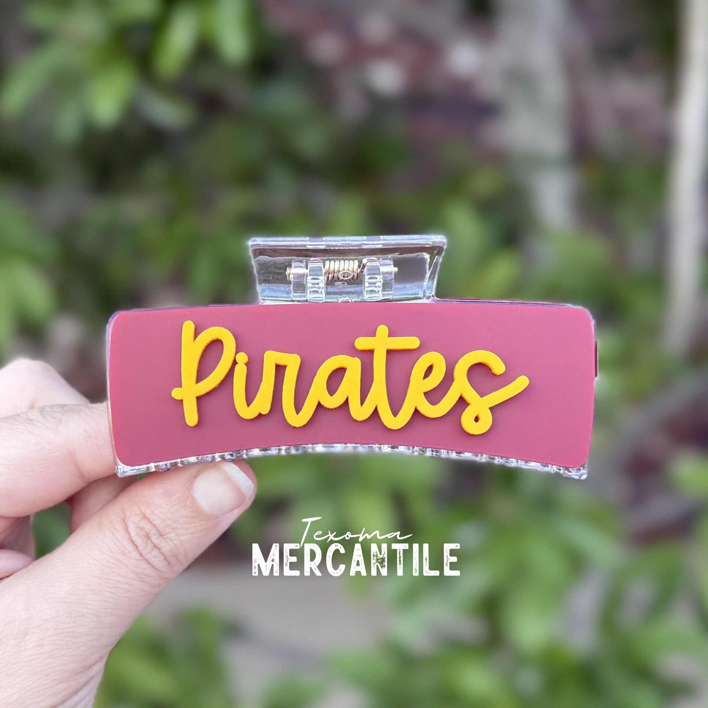 Mascot Hair Clip - Custom (Any Mascot)