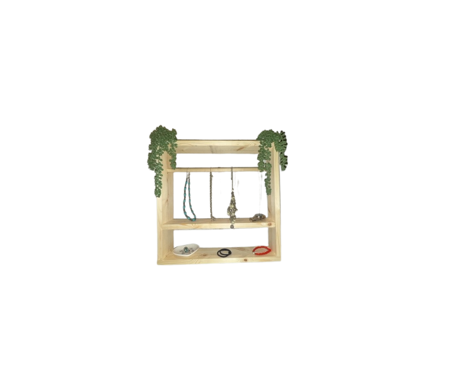 Wooden Jewlery Holder - 1