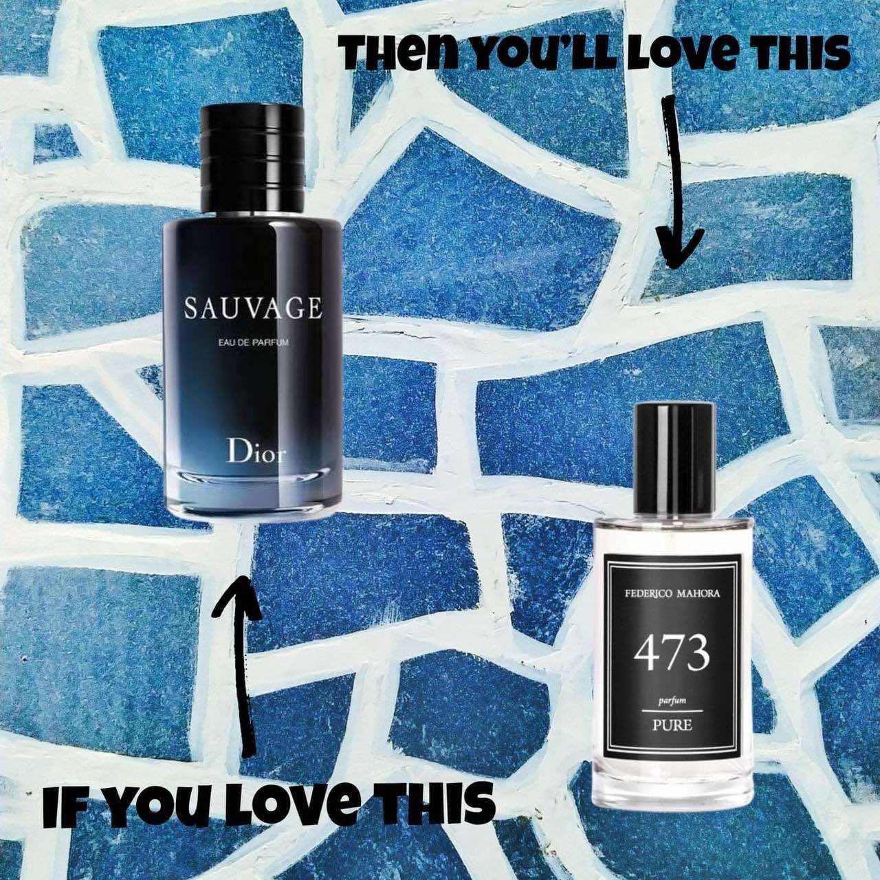 Mens Pure FM 473, inspired by Christian Dior Sauvage  - 2