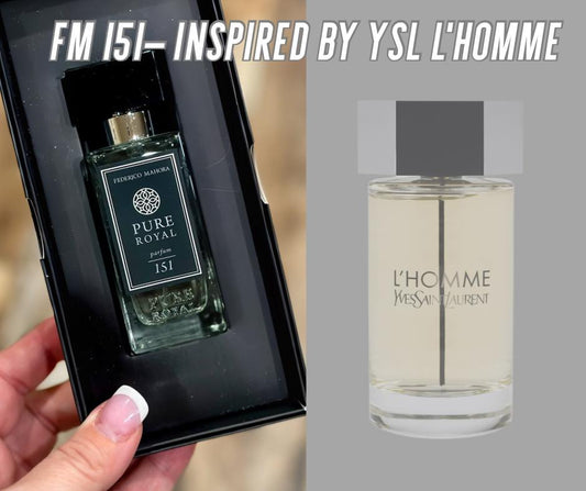 Mens Royal FM 151, inspired by YSL L'Homme - 1
