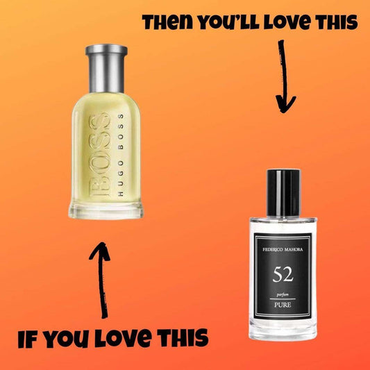 Mens Pure FM 52, inspired by Hugo Boss, Bottled - 1