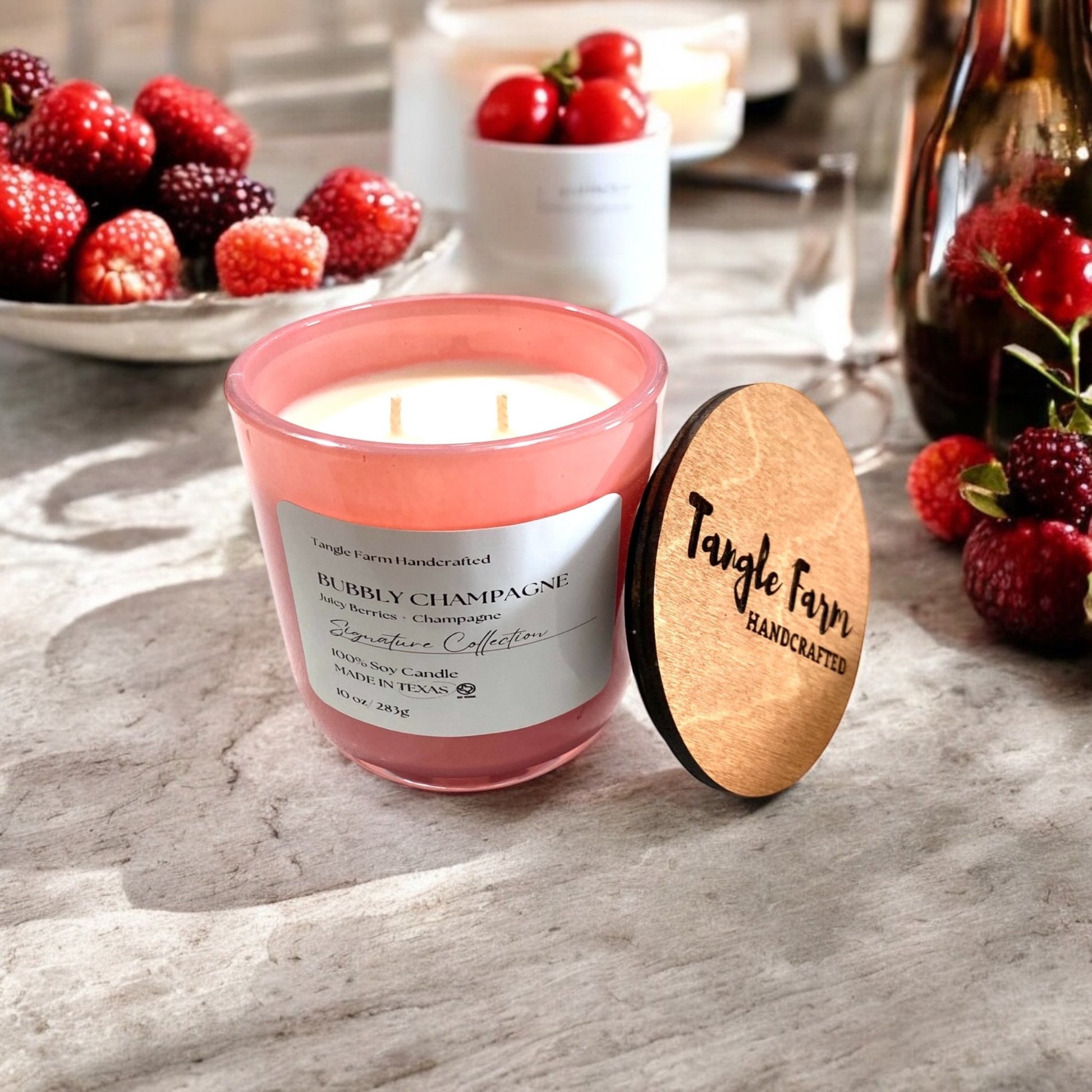 Bubbly Champagne Soy Candle - 2
