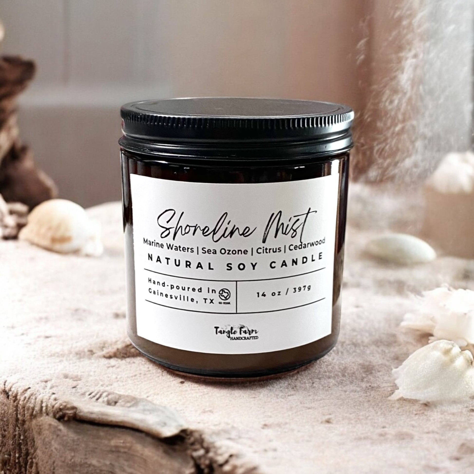Shoreline Mist Soy Candle - 1