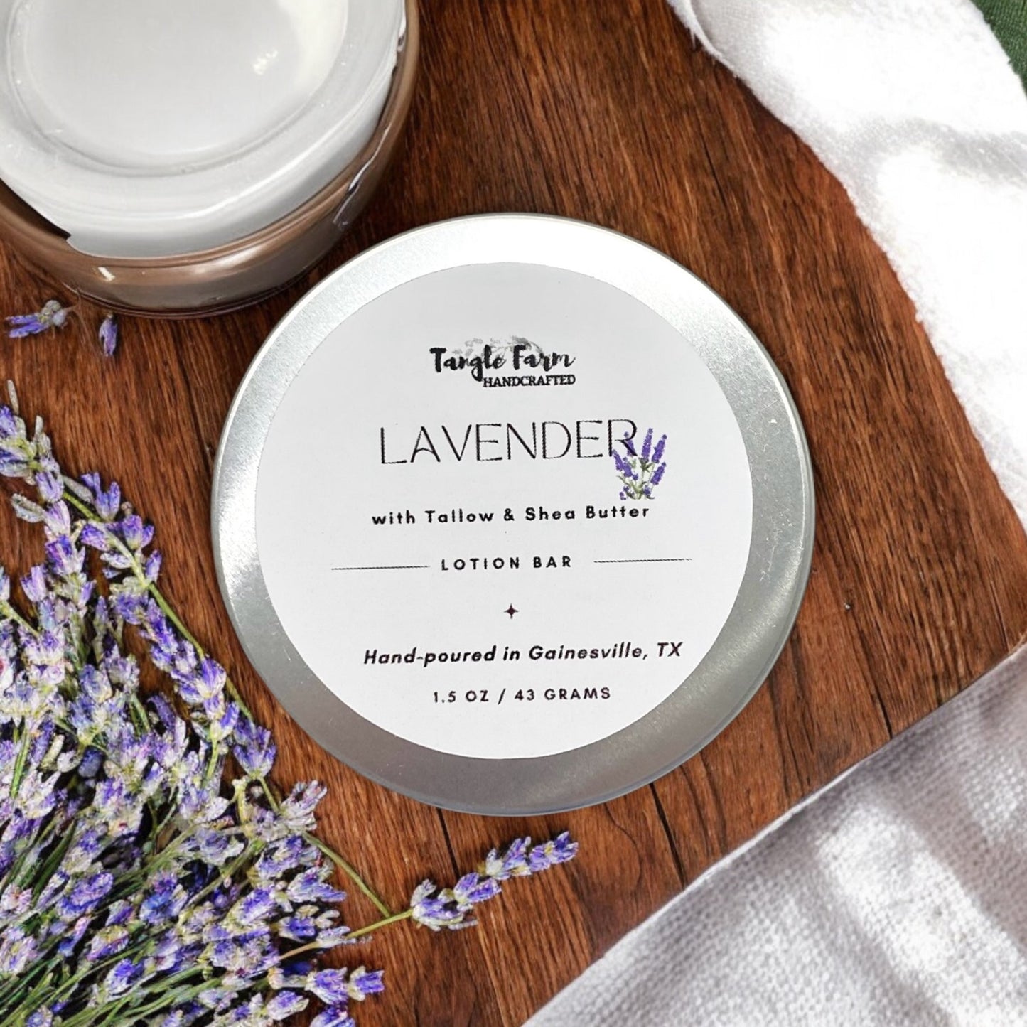 Tallow Solid Lotion Bar - 6
