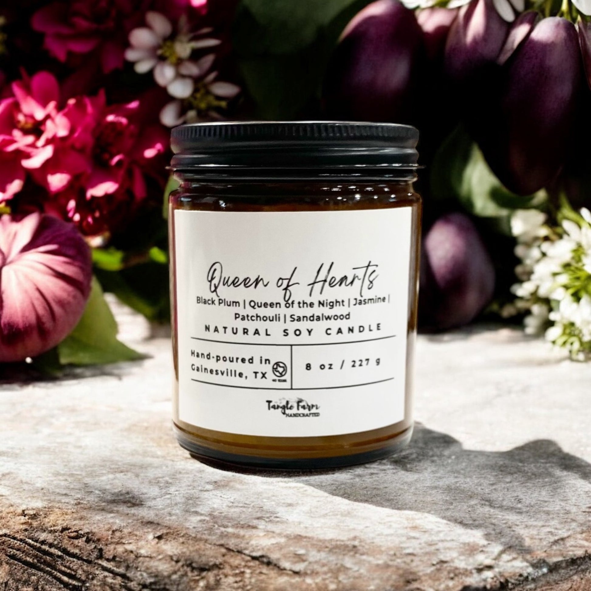 Queen of Hearts Soy Candle - 2