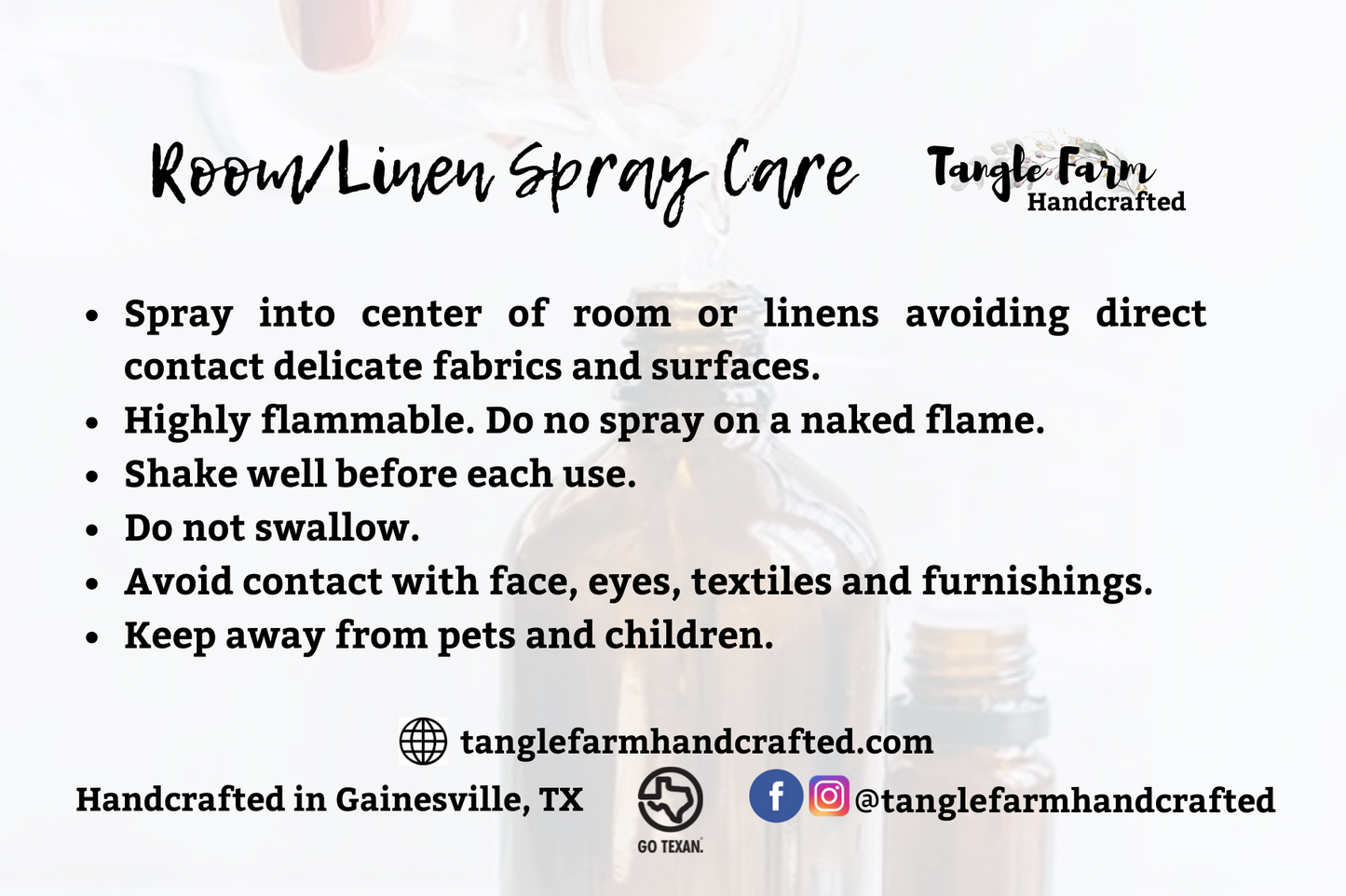 Smokey Black Pepper Room/Linen Spray - 2