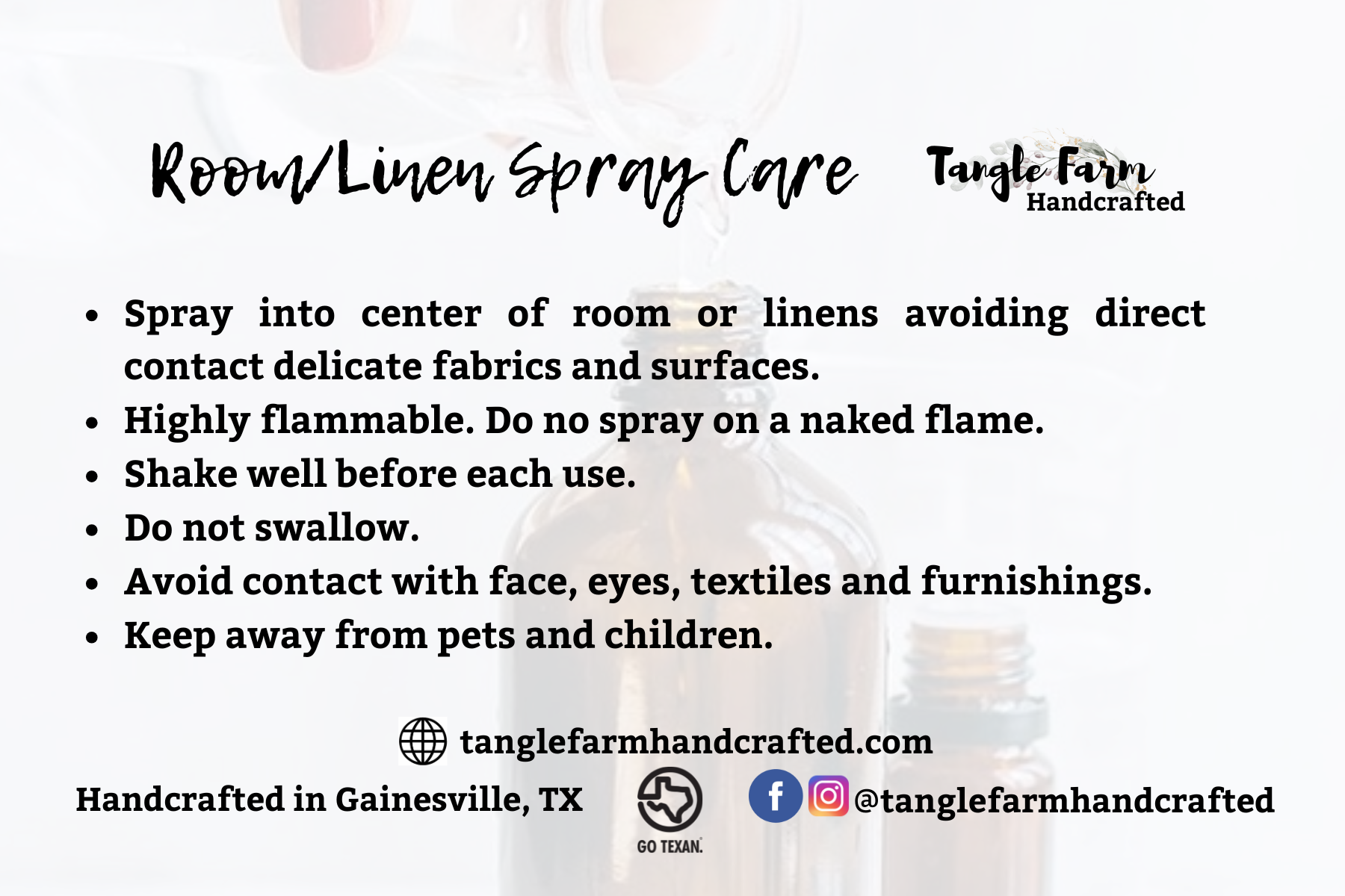 Smokey Black Pepper Room/Linen Spray - 2