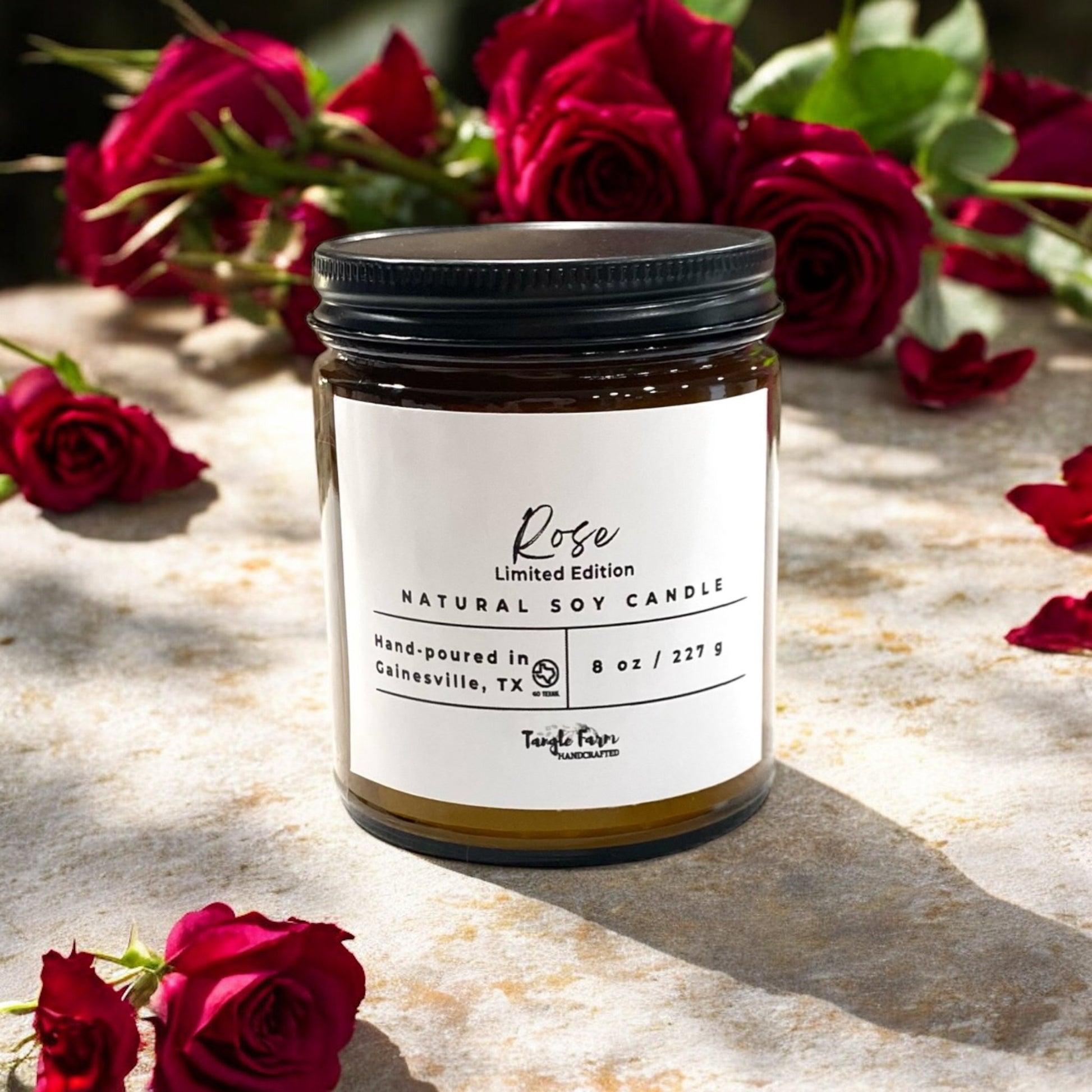 Rose Soy Candle - 2