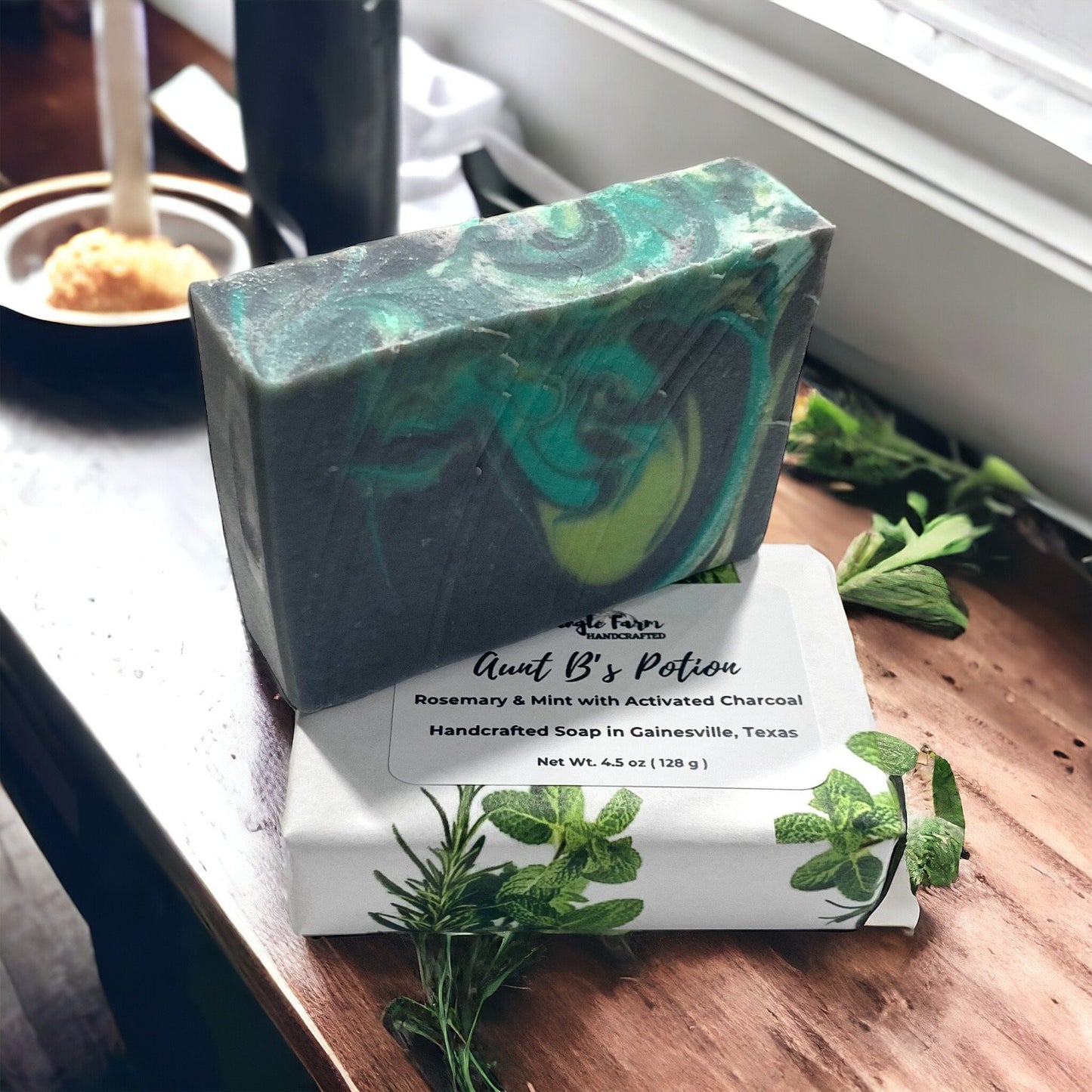 Milk and Butters, Turmeric and Activated Charcoal Soap