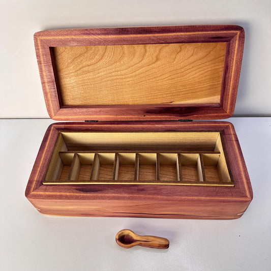 Cottagecore Pill Organizer Box - 1