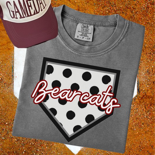 Baseball Polka Diamond Tee