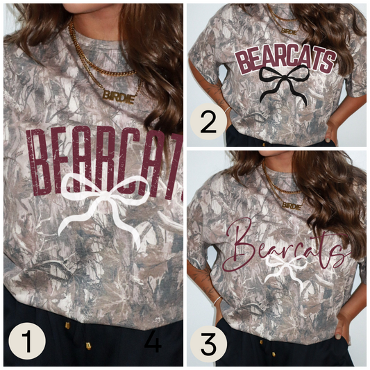 Game Day Camo Oversized Tee