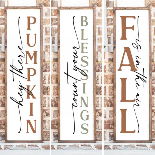 Fall Porch Sign (Multiple Styles)