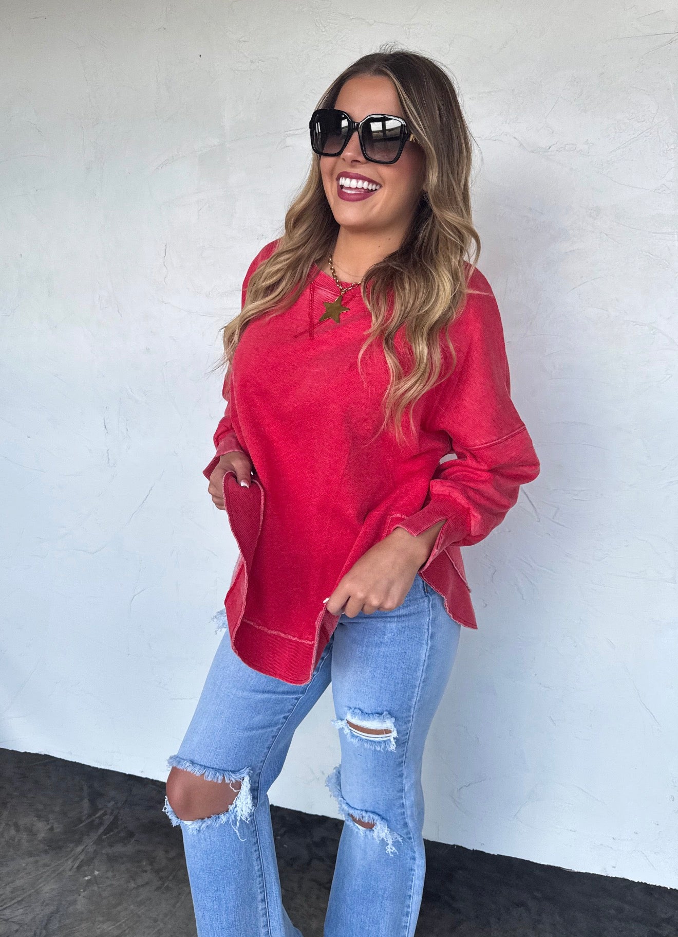 Joss Washed Sweatshirt (Pre-Order)