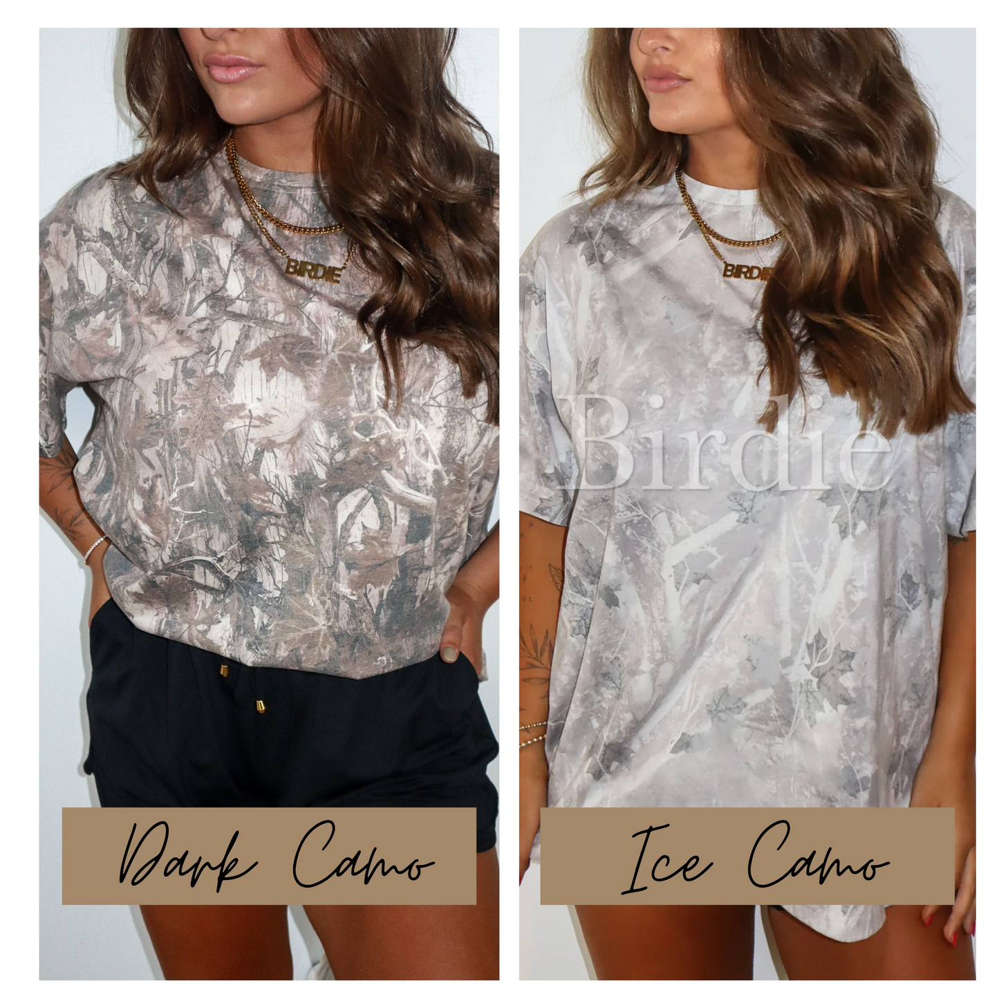 Game Day Camo Oversized Tee