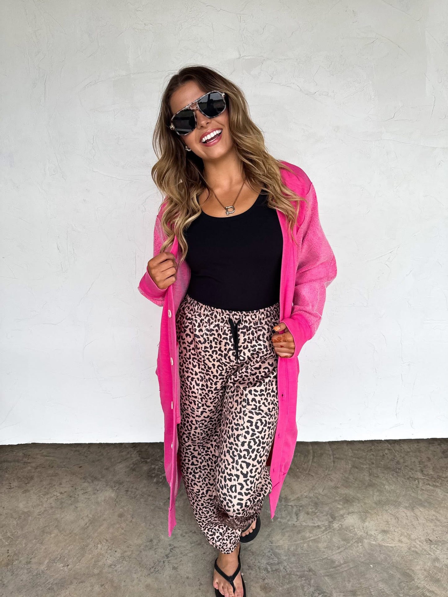 Coco Cheetah Jogger Pants (Pre-Order)