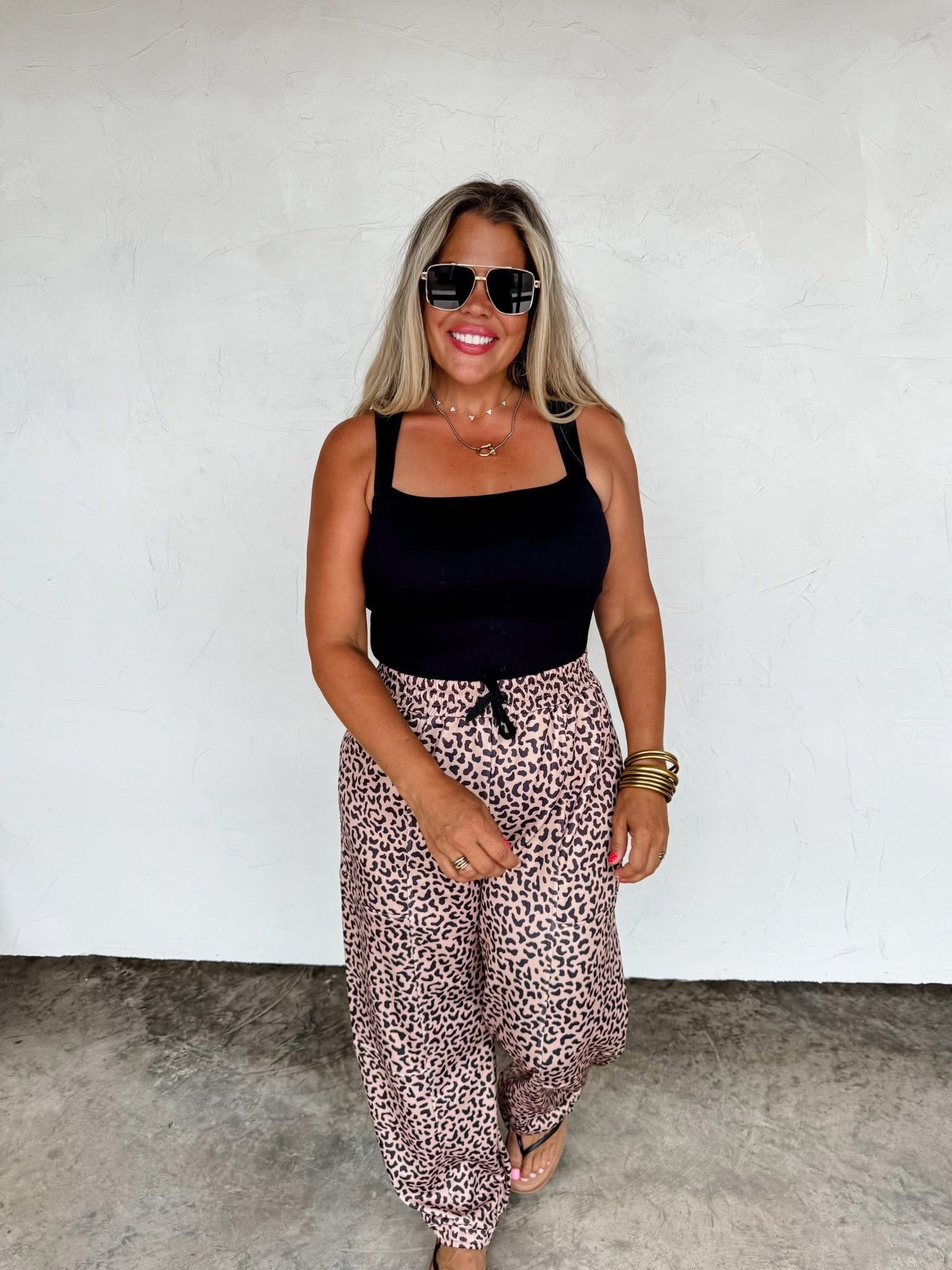 Coco Cheetah Jogger Pants (Pre-Order)