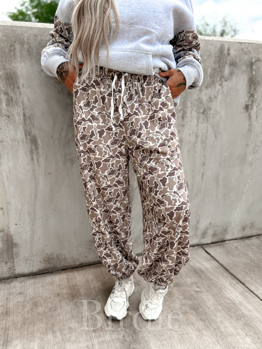 Duck Camo Cloud Joggers - Birdie (Pre-Order)
