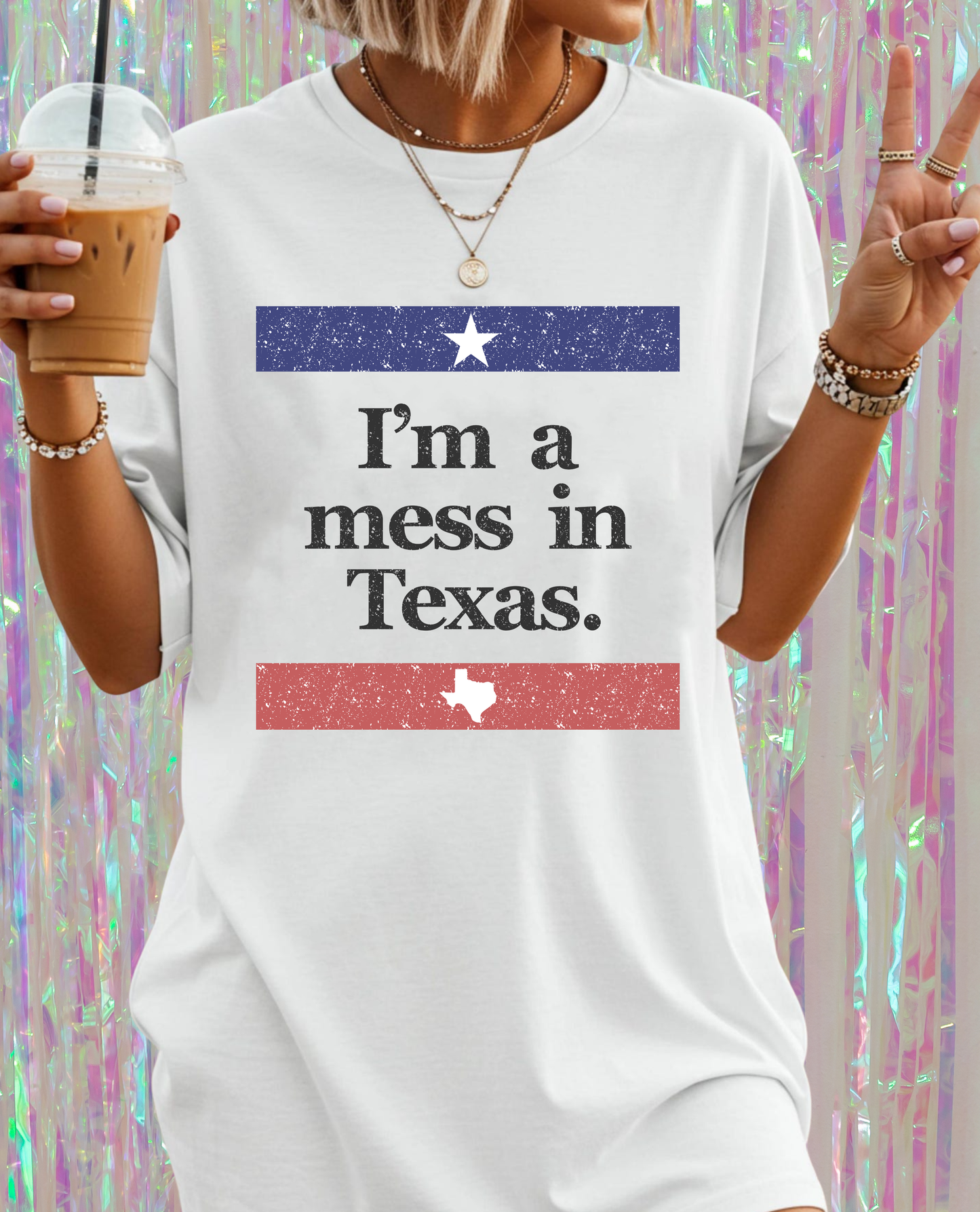 Mess in Texas Tee