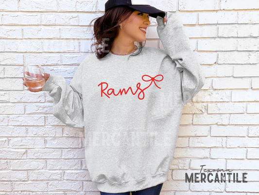 School Script Sweatshirt (Any School/Mascot)